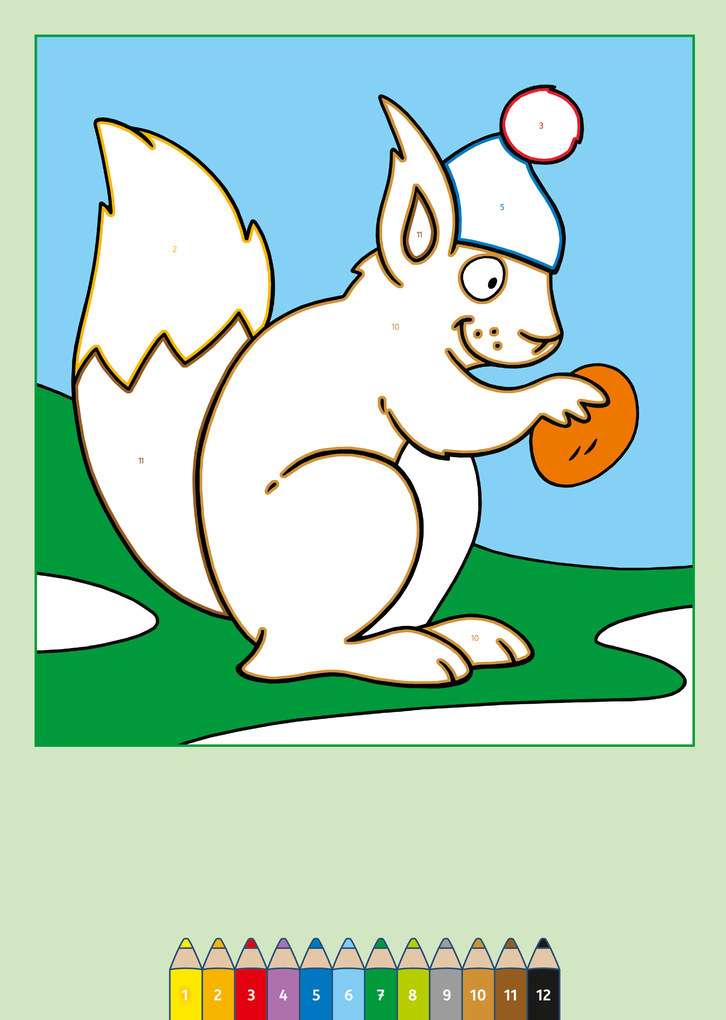 Weitere Ansicht: Malen nach Zahlen - Weihnachten