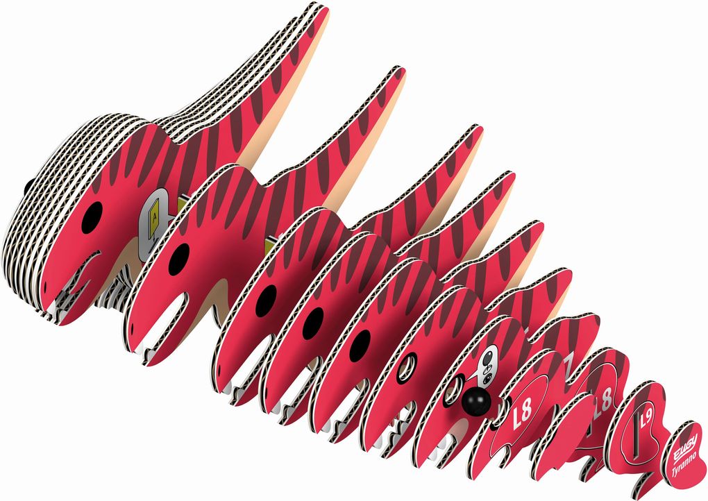Weitere Ansicht: Eugy - 3D Bastelset Tyrannosaurus
