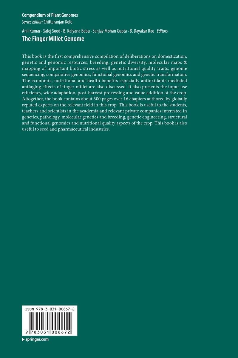 Weitere Ansicht: The Finger Millet Genome