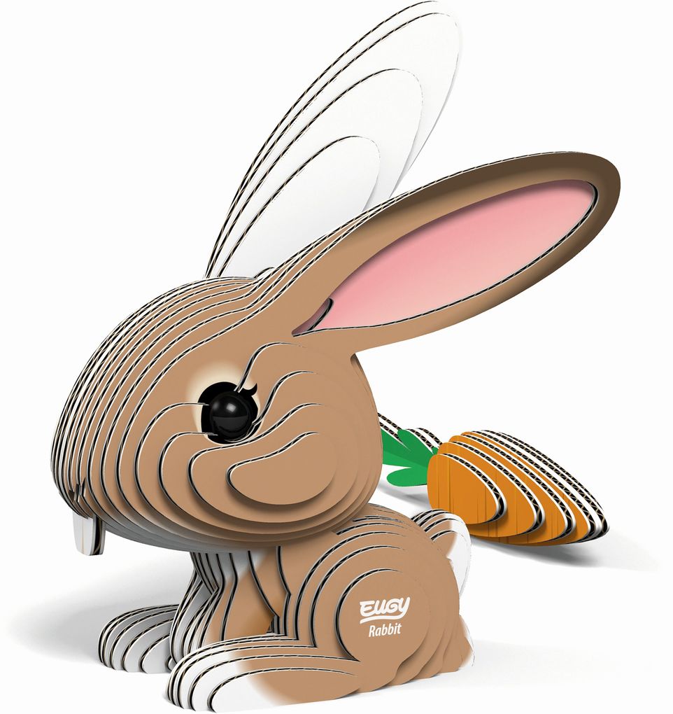Weitere Ansicht: Eugy - 3D Bastelset Hase
