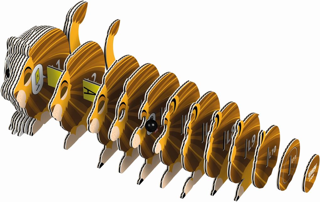Weitere Ansicht: Eugy - 3D Bastelset Löwe