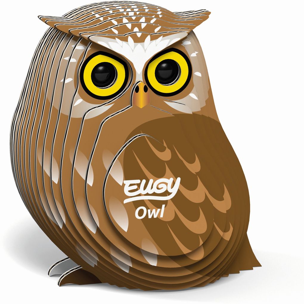 Weitere Ansicht: EUGY - 3D Bastelset Eule