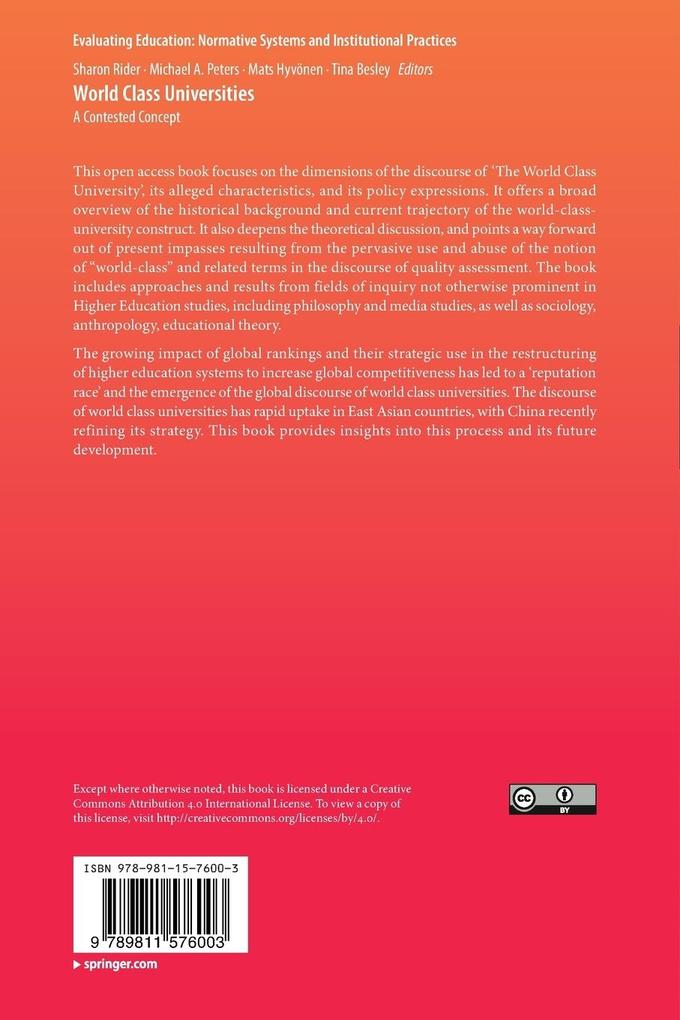 Weitere Ansicht: World Class Universities