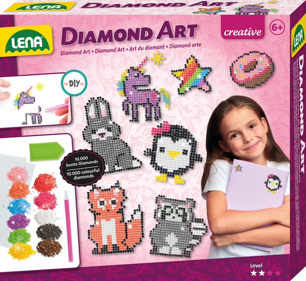 Produktbild: Lena - Diamond Art, Faltschachtel