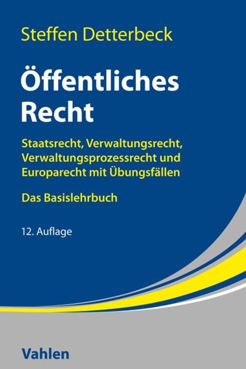 Produktbild: Öffentliches Recht | Steffen Detterbeck