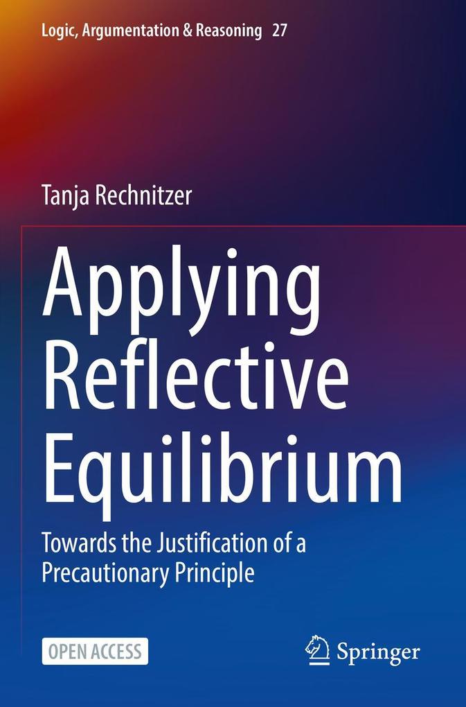Produktbild: Applying Reflective Equilibrium | Tanja Rechnitzer