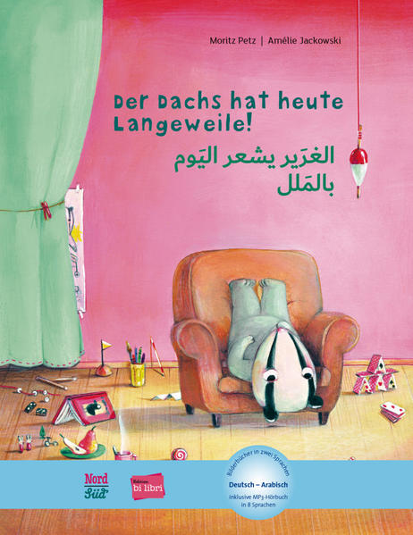 Produktbild: Der Dachs hat heute Langeweile!. Deutsch-Arabisch | Moritz Petz
