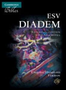 Produktbild: ESV Diadem Reference Edition with Apocrypha, Black Calf Split Leather, Red-Letter Text, Es544: Xra