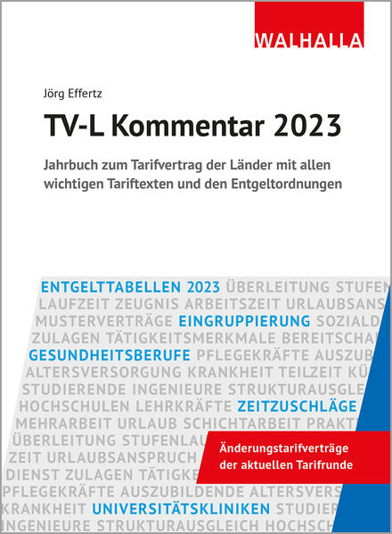 Produktbild: TV-L Kommentar 2023 | Jörg Effertz