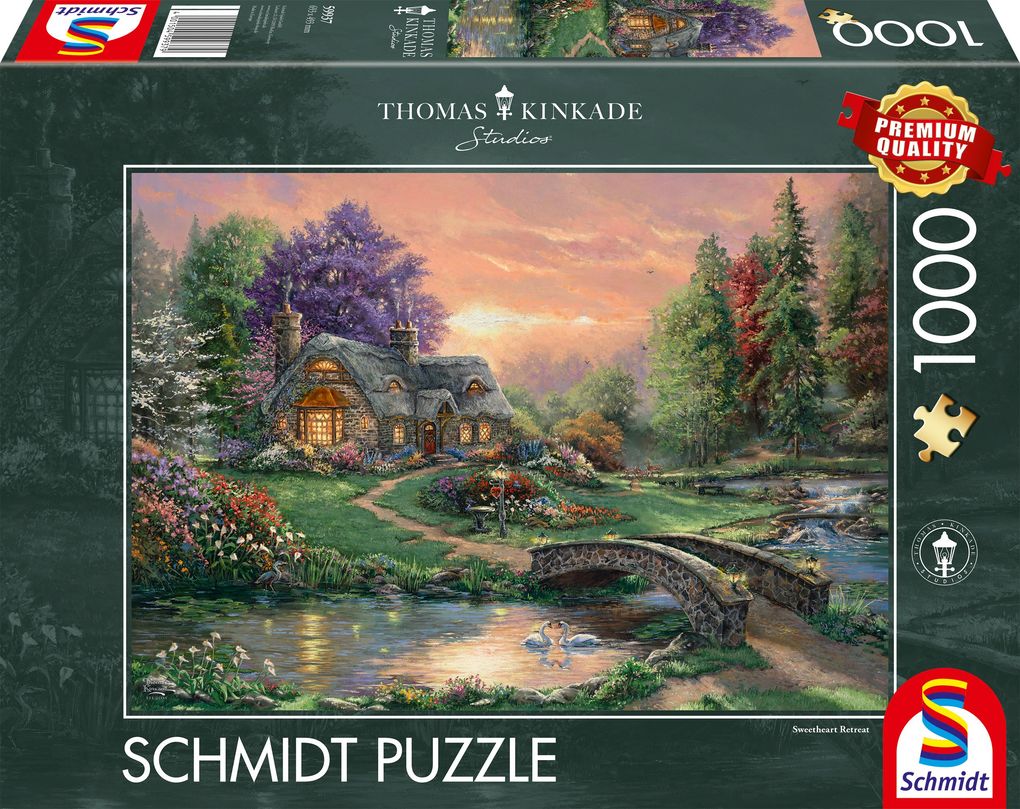 Produktbild: Schmidt Spiele - Sweetheart Retreat, 1000 Teile