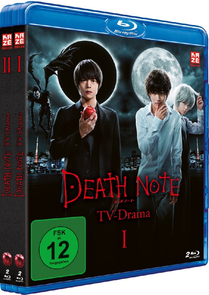 Produktbild: Death Note - TV-Drama - Gesamtausgabe. Vol.1-2, 4 Blu-ray | Ryuichi Inomata, Ryo Nishimura, Marie Iwasaki