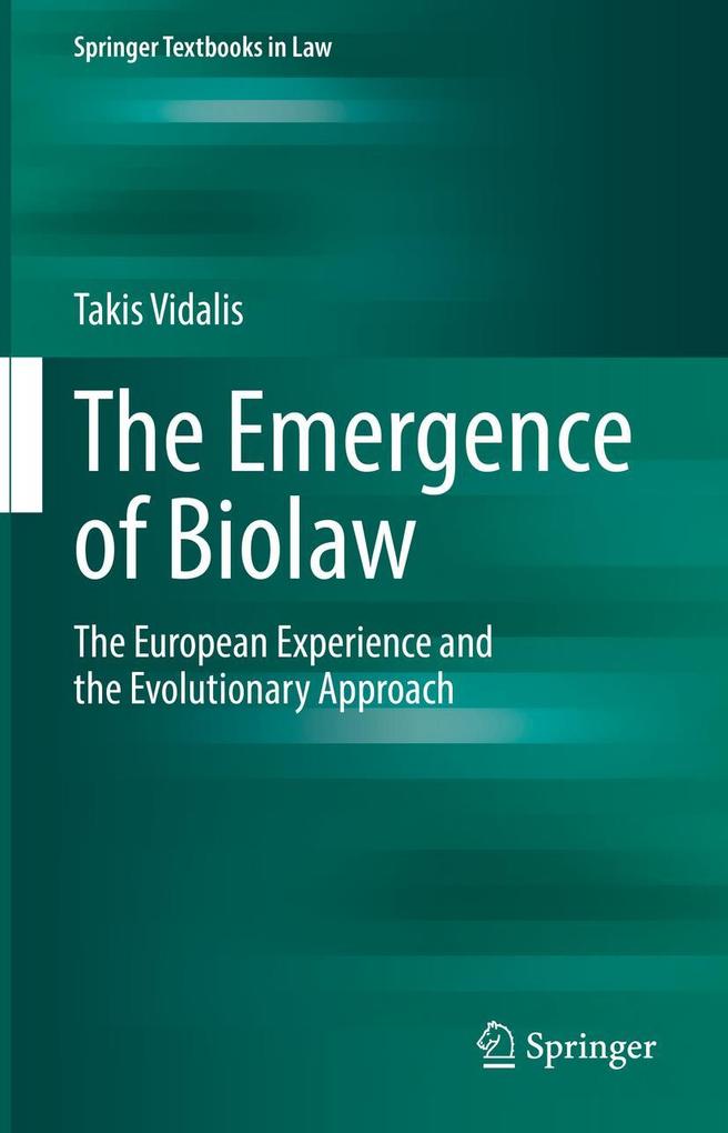Produktbild: The Emergence of Biolaw | Takis Vidalis
