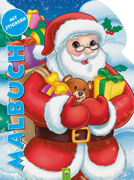 Produktbild: Malbuch Weihnachtsmann