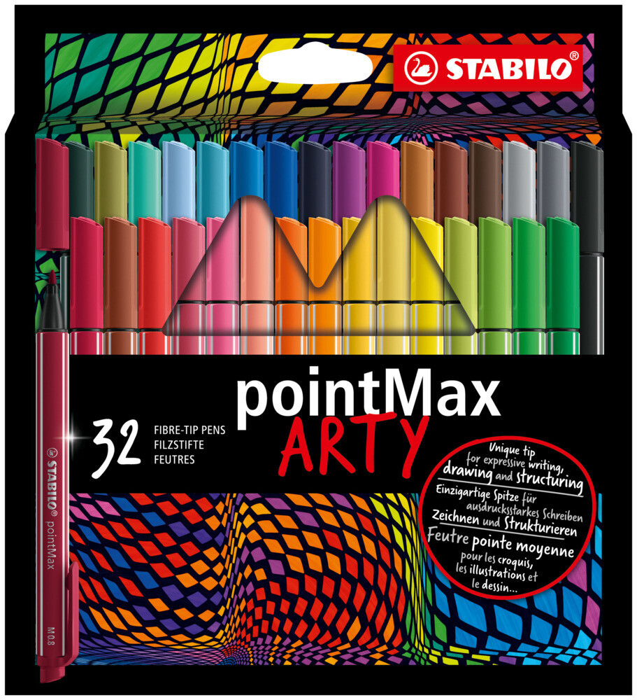 Produktbild: STABILO pointMax 32er Etui ARTY