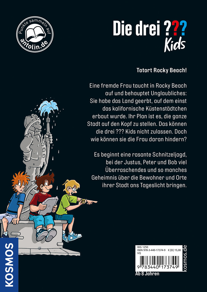 Weitere Ansicht: Die drei ??? Kids, Rettet Rocky Beach | Ulf Blanck, Boris Pfeiffer