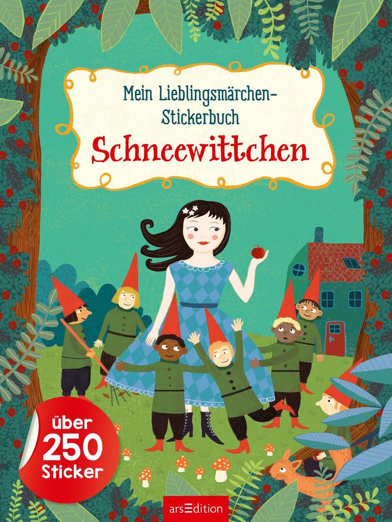 Weitere Ansicht: Mein Lieblingsmärchen-Stickerbuch - Schneewittchen