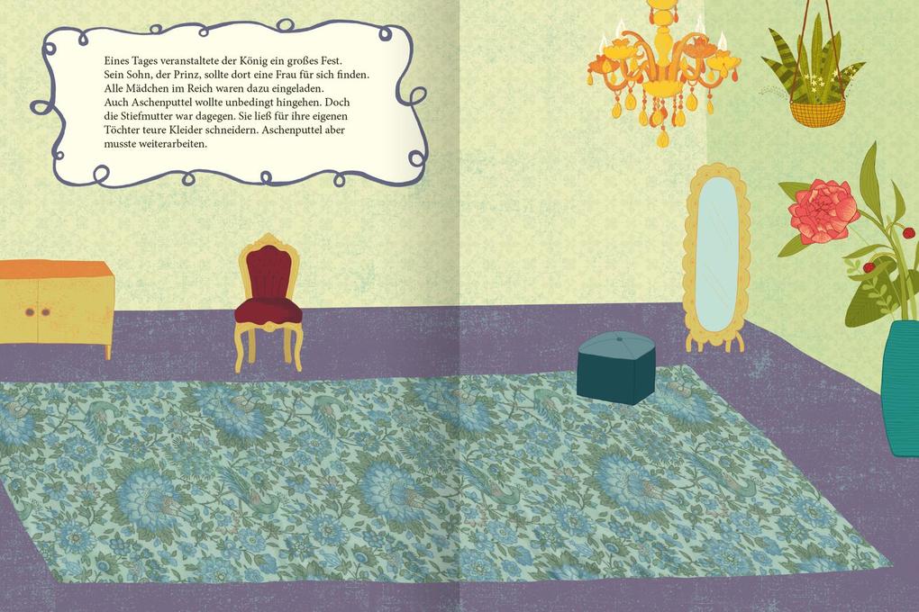 Weitere Ansicht: Mein Lieblingsmärchen-Stickerbuch Aschenputtel
