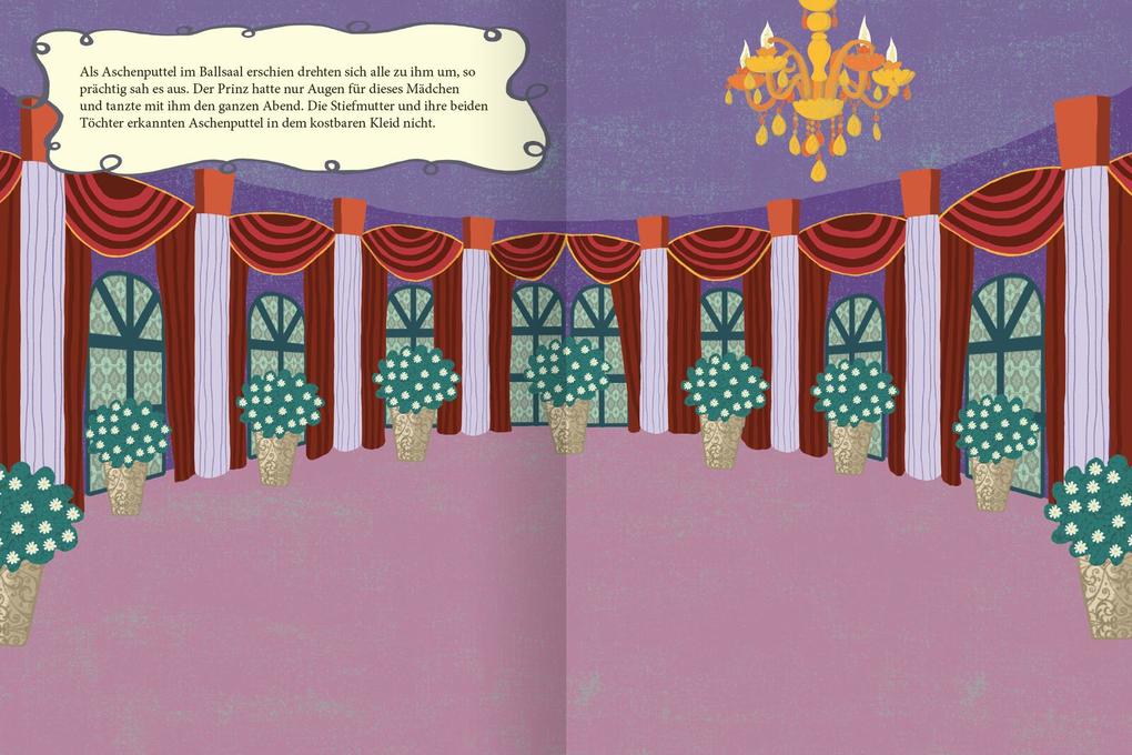 Weitere Ansicht: Mein Lieblingsmärchen-Stickerbuch Aschenputtel