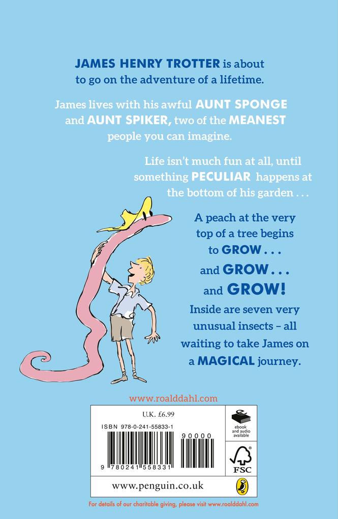 Weitere Ansicht: James and the Giant Peach | Roald Dahl