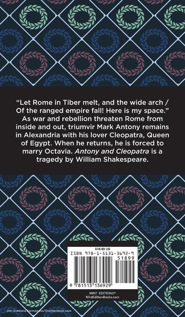 Weitere Ansicht: Antony and Cleopatra | William Shakespeare