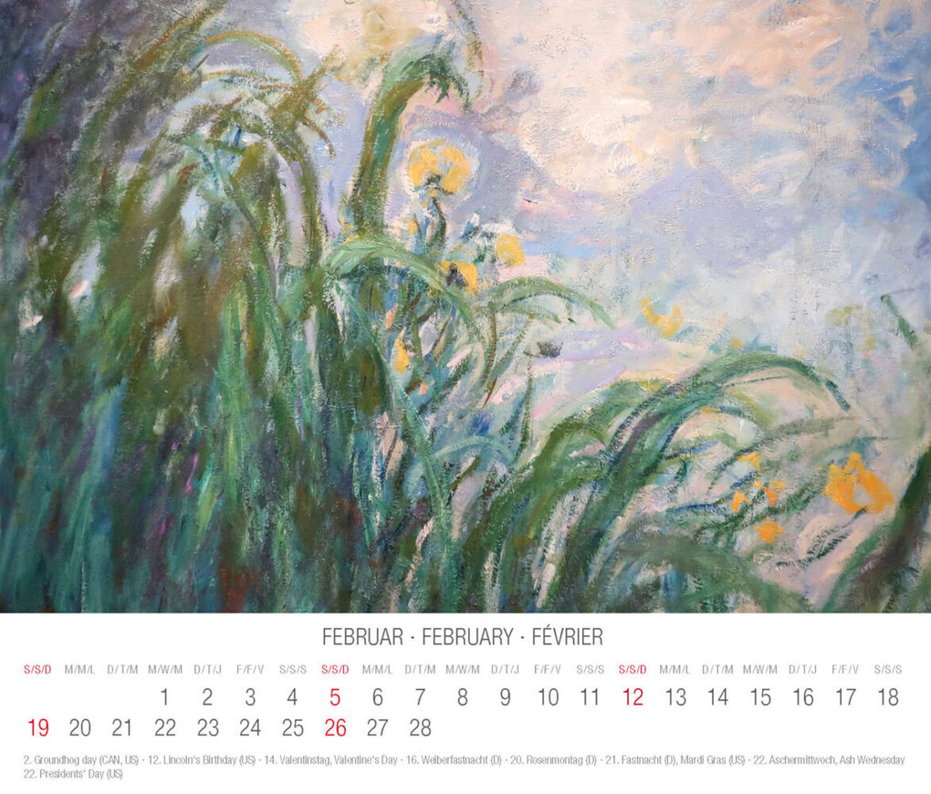 Weitere Ansicht: Monet Flowers 2023