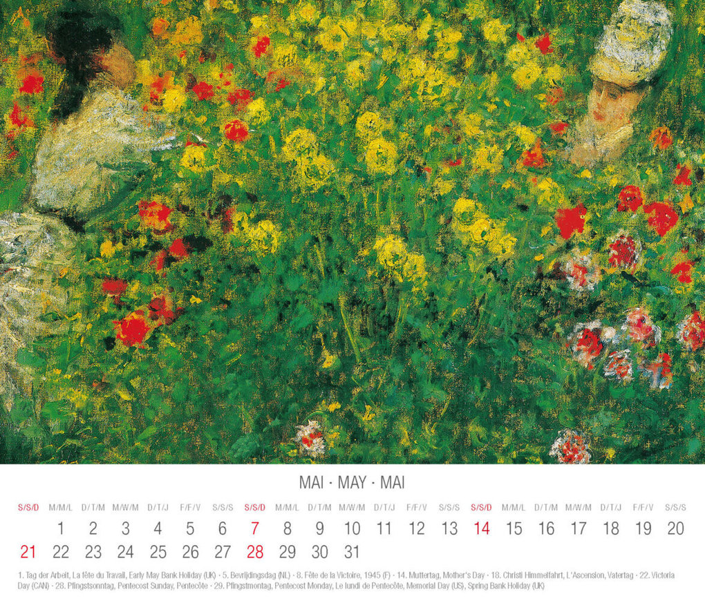 Weitere Ansicht: Monet Flowers 2023