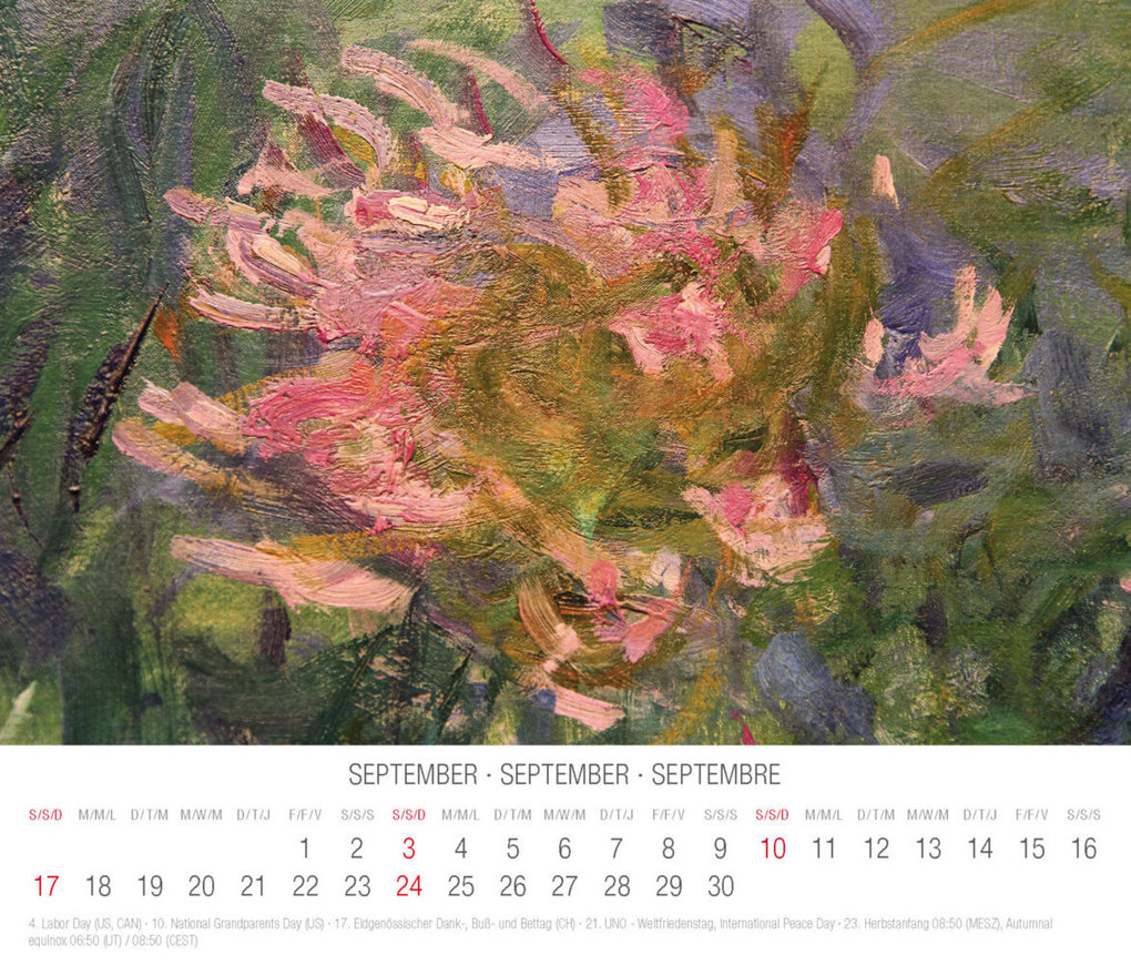 Weitere Ansicht: Monet Flowers 2023