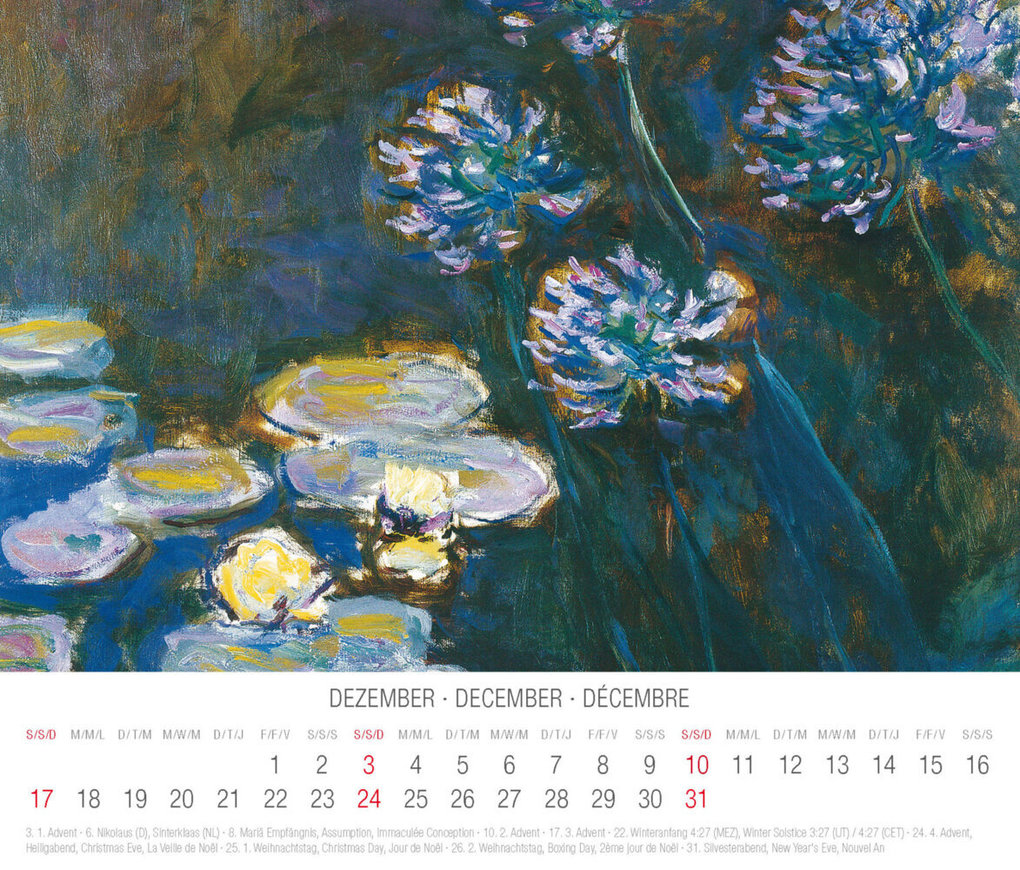 Weitere Ansicht: Monet Flowers 2023