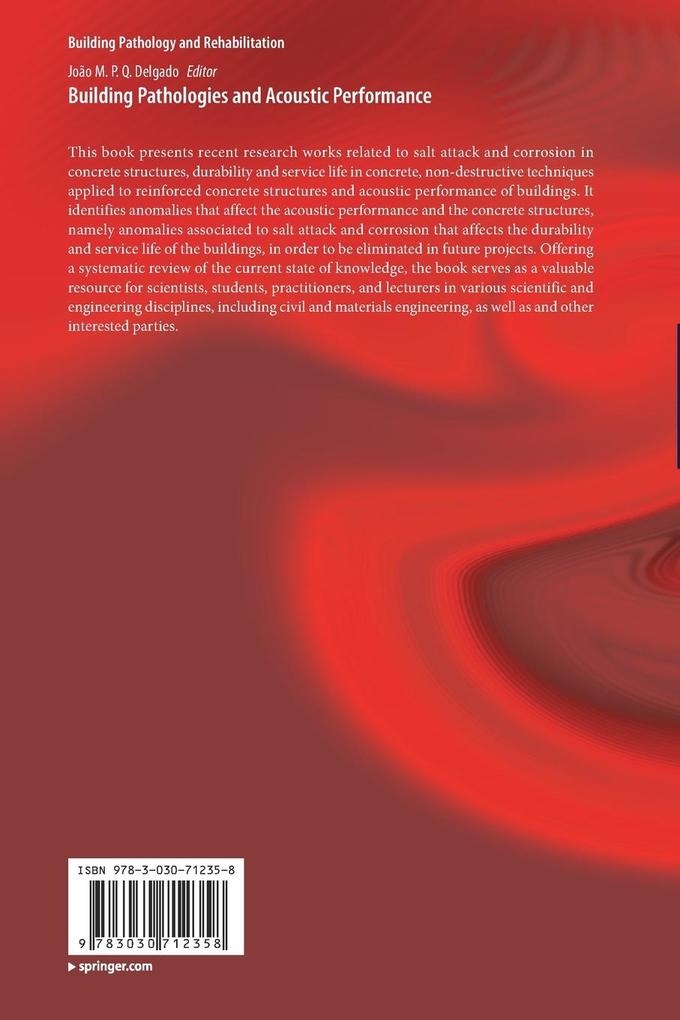 Weitere Ansicht: Building Pathologies and Acoustic Performance