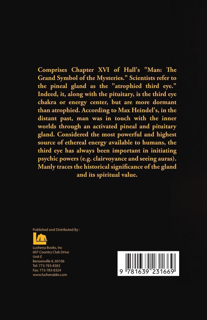 Weitere Ansicht: The Pineal Gland | Manly P. Hall