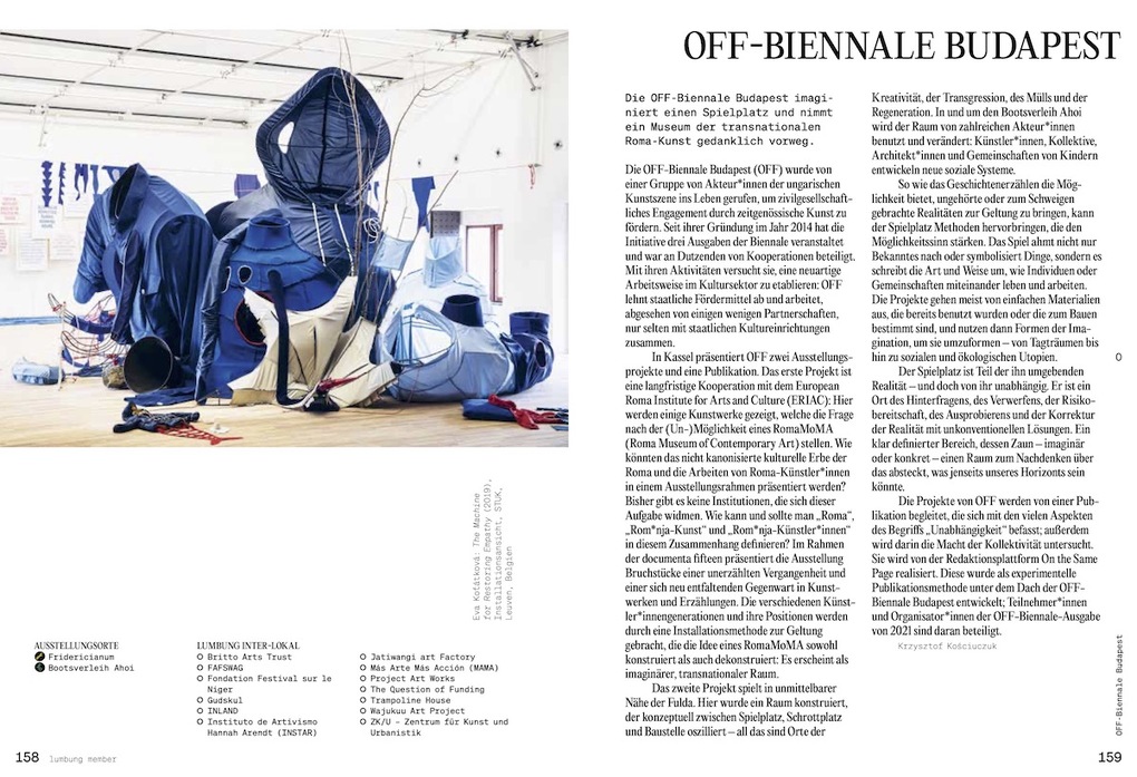 Weitere Ansicht: documenta fifteen Handbuch | documenta fifteen