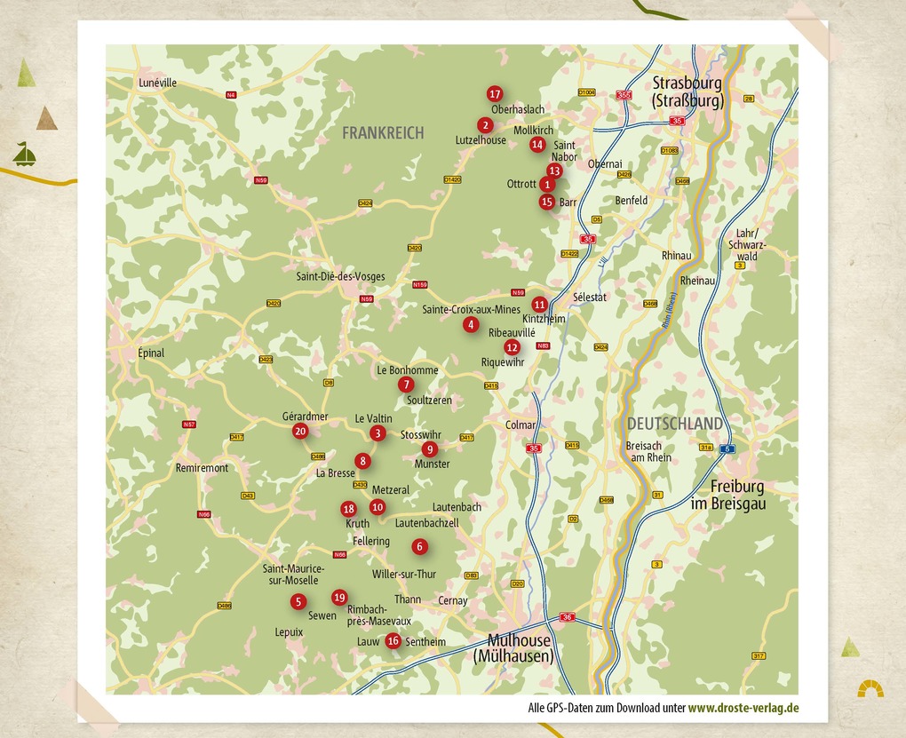 Weitere Ansicht: Vogesen. Wandern für die Seele | Stephan Petersen