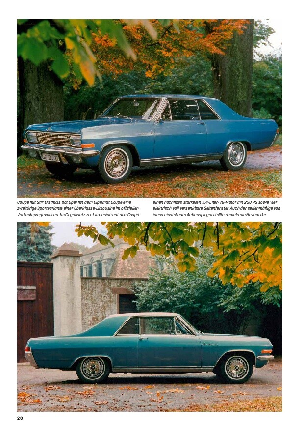 Weitere Ansicht: Opel Kapitän, Admiral, Diplomat A & B - Die großen Drei aus Rüsselsheim | Frank Thomas Dietz