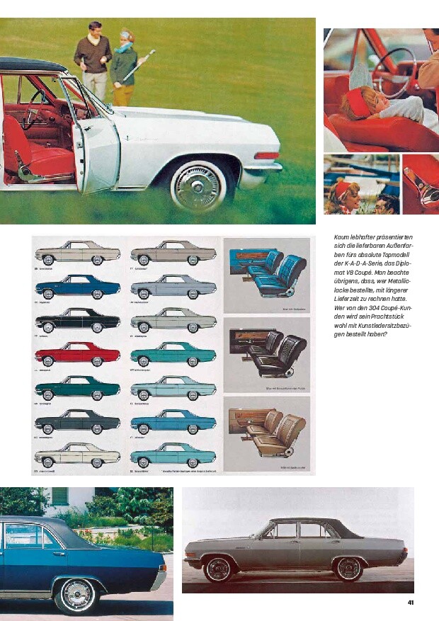 Weitere Ansicht: Opel Kapitän, Admiral, Diplomat A & B - Die großen Drei aus Rüsselsheim | Frank Thomas Dietz