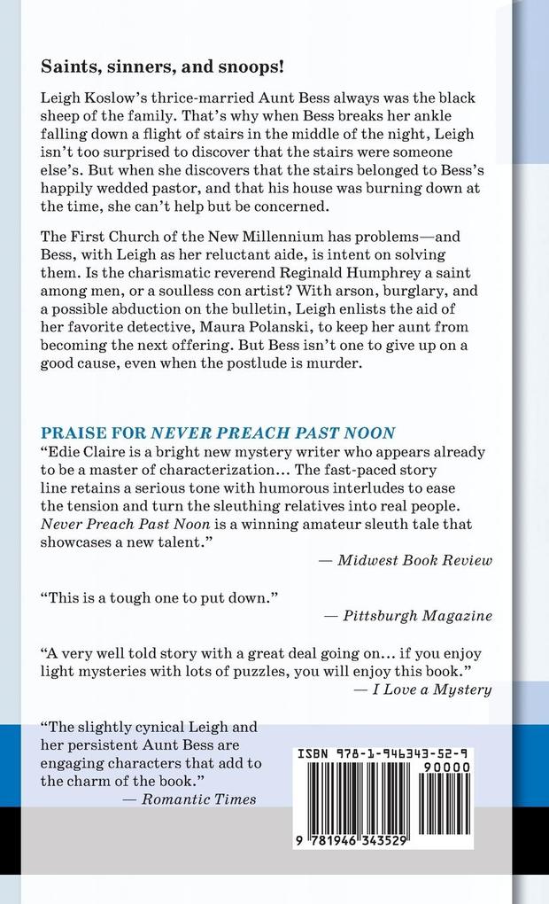Weitere Ansicht: Never Preach Past Noon | Edie Claire