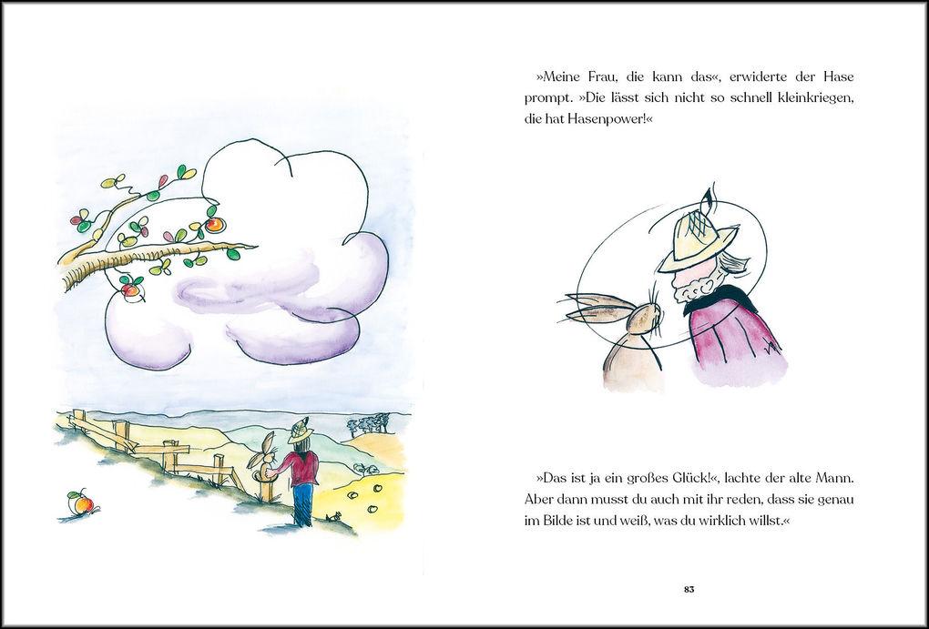 Weitere Ansicht: Der alte Mann und der Hase | Berend Feddersen