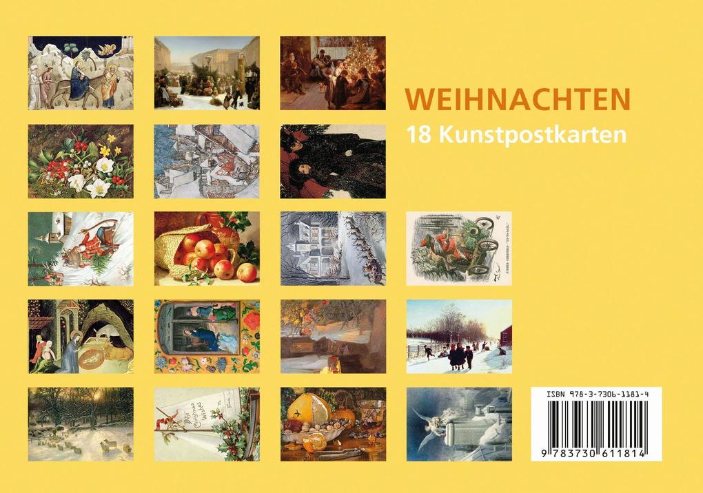 Weitere Ansicht: Postkarten-Set Weihnachten