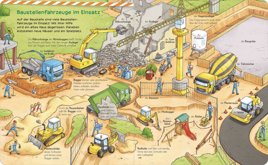 Weitere Ansicht: Fahrzeuge sind toll! - Auf der Baustelle | Linda Sturm
