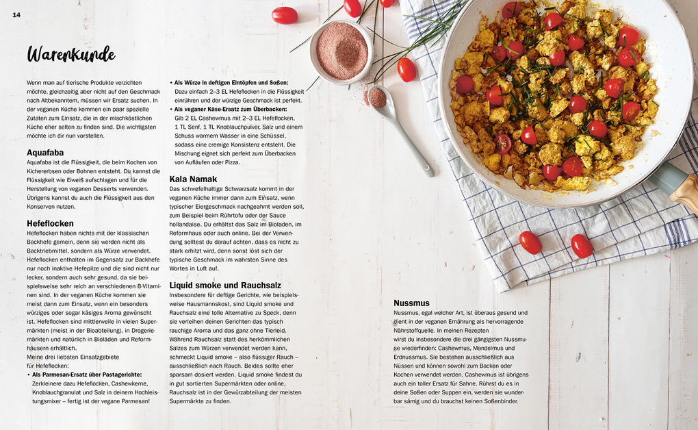 Weitere Ansicht: Ganz entspannt vegan - Das Kochbuch | Carina Wohlleben