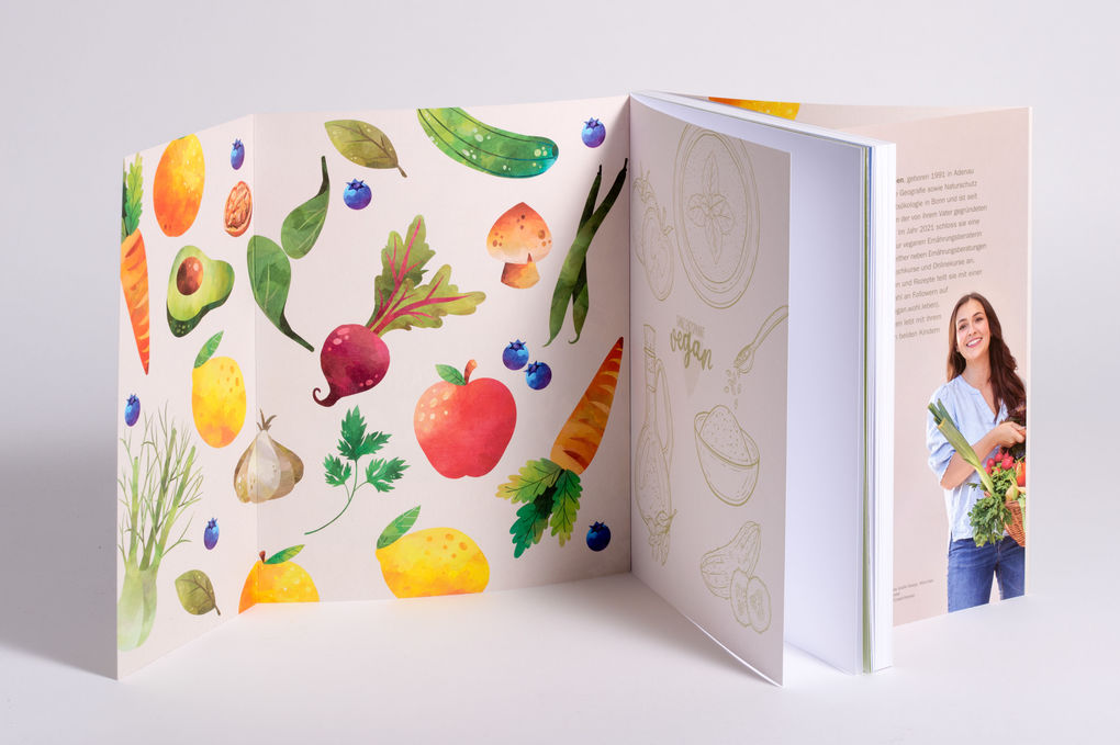 Weitere Ansicht: Ganz entspannt vegan - Das Kochbuch | Carina Wohlleben