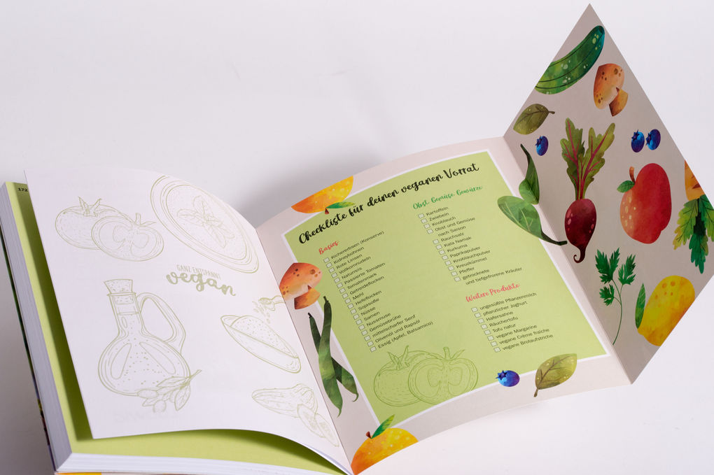 Weitere Ansicht: Ganz entspannt vegan - Das Kochbuch | Carina Wohlleben