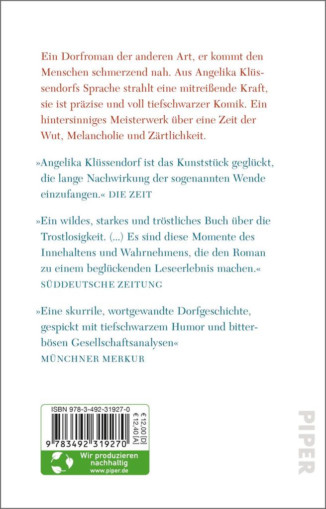Weitere Ansicht: Vierunddreißigster September | Angelika Klüssendorf