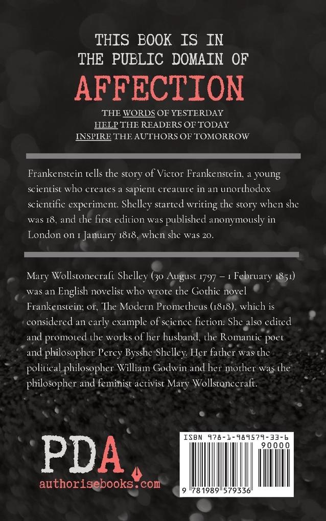 Weitere Ansicht: Frankenstein | Mary W Shelley