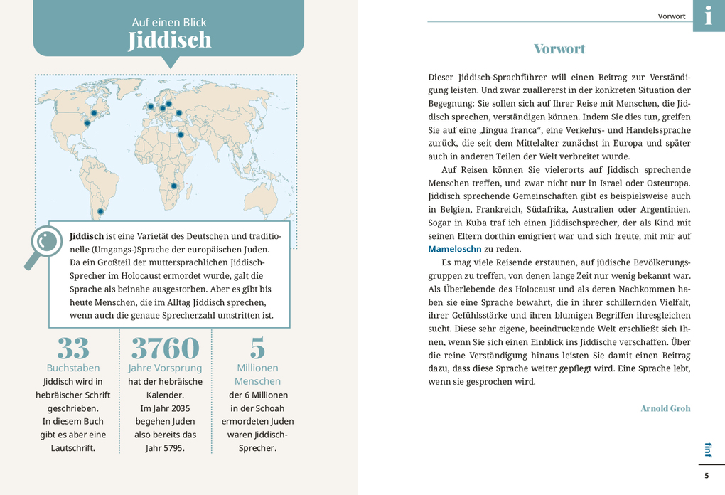 Weitere Ansicht: Jiddisch - Wort für Wort | Arnold Groh