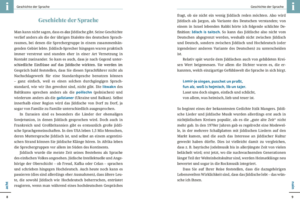 Weitere Ansicht: Jiddisch - Wort für Wort | Arnold Groh