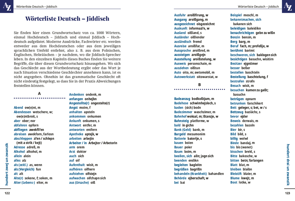 Weitere Ansicht: Jiddisch - Wort für Wort | Arnold Groh