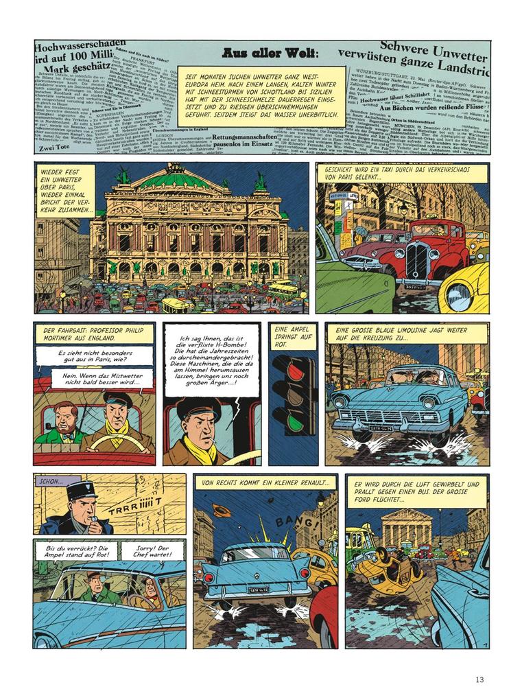 Weitere Ansicht: Blake und Mortimer Bibliothek 5: SOS Meteore | Edgar-Pierre Jacobs