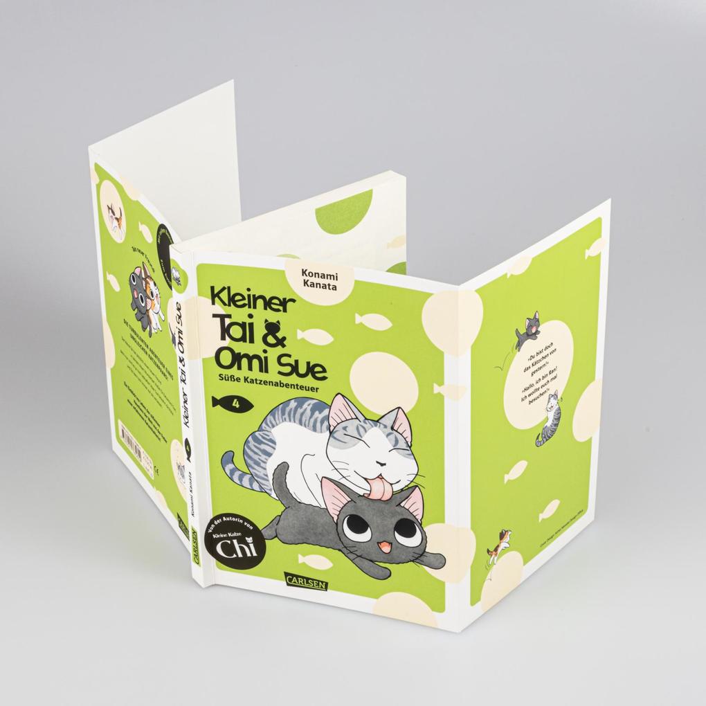 Weitere Ansicht: Kleiner Tai & Omi Sue - Süße Katzenabenteuer 4 | Konami Kanata