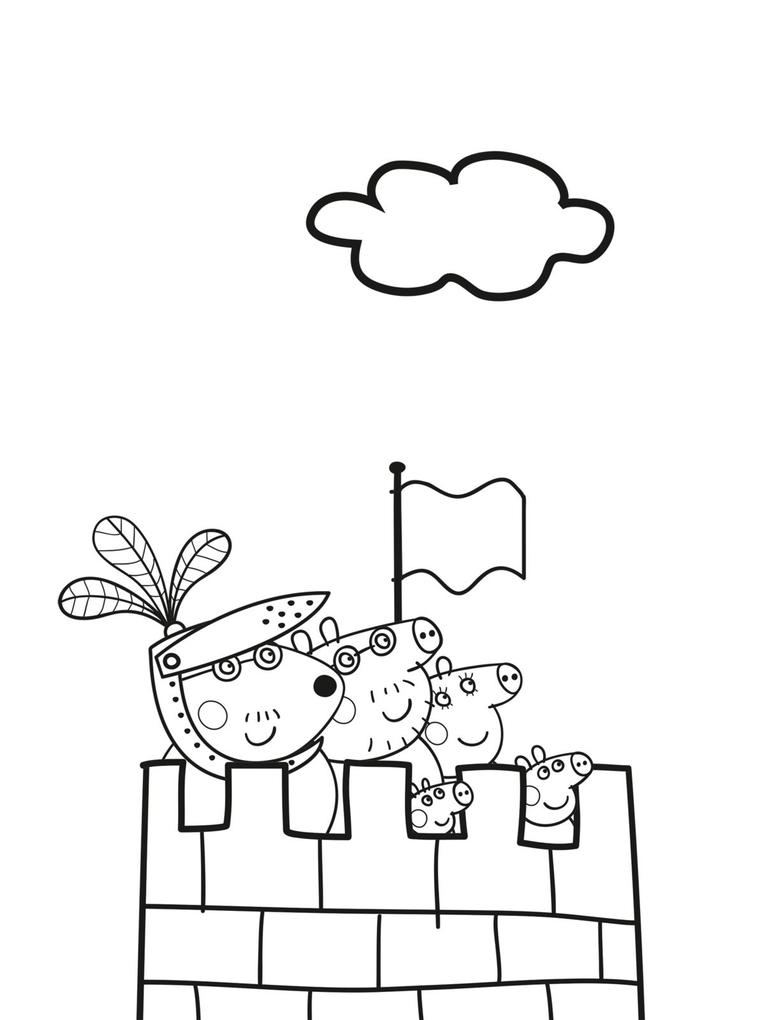 Weitere Ansicht: Peppa Wutz Ausmalbilder: Mein großes Malbuch