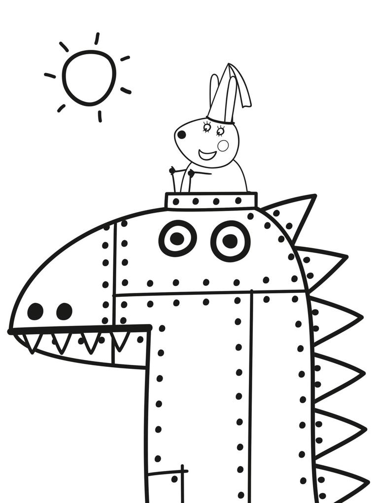 Weitere Ansicht: Peppa Wutz Ausmalbilder: Mein großes Malbuch